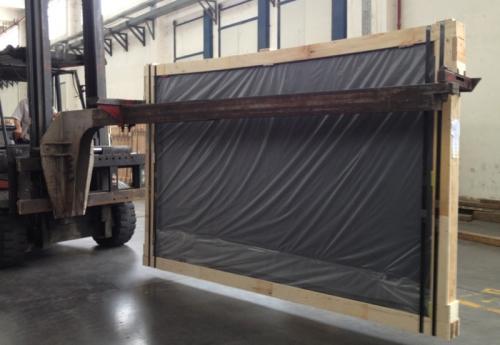 رافعة شوكية الجيب معالجة الزجاج